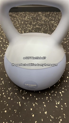 Especially with a toddler running around during my workout, I love having the soft kettlebell so I don’t have to worry about her injuring herself or it damaging the ground!