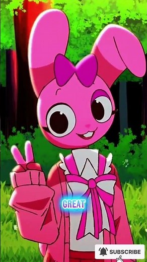 “Cute Pink Bunny’s Attitude 😎🐰 | Most Adorable Cartoon Animation Ever!”