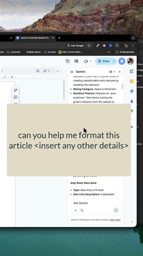 STOP manually formatting Google Docs!