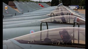 25K views · 1.9K reactions | Yesterday saw Royal Air Force Coningsby launch a combined fleet of Typhoon aircraft from squadron's based both here and RAF Lossiemouth. #RAF100 | Royal Air Force Coningsby | Facebook