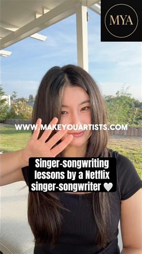 Singer-songwriting lessons by a Netflix singer-songwriter 🤍