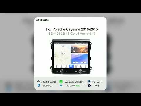 Android 13 Car Multimedia Player For PORSCHE Cayenne 955 957 958 2011 2017 Wireless CarPlay Car Radi