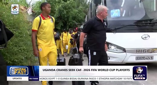 The Uganda Cranes are already in Algeria ahead of tomorrow night's must-win clash. #FUFATvBreakfast | #HomeOfUgandanSport | FUFA Tv
