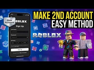 How to Make Another Roblox Account (2026 Android Guide) 🎮📱 Create a Second Roblox Account on Mobile