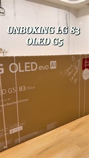 2.3K views · 24 reactions |  A milestone moment — the first LG 83”...