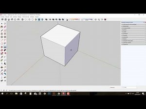 EXTRUSIÓN - SKETCHUP