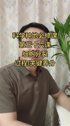 #知识分享#农业技术#农业种植#农资肥料 #细胞分裂