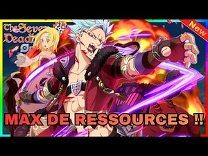 Comment avoir un MAX de ressources sur 7DS Origin (Guide complet)