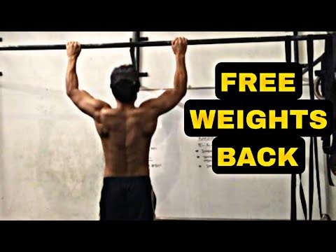 Back Free Weights Workout For Muscle Growth
