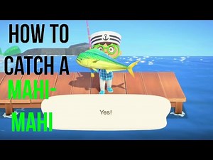How to catch a Mahi-Mahi in Animal Crossing: New Horizons! - Mahi Mahi ACNH - ACNH Fishing
