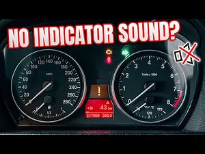BMW E90 Cluster Repair: No Indicator Sound FIX.
