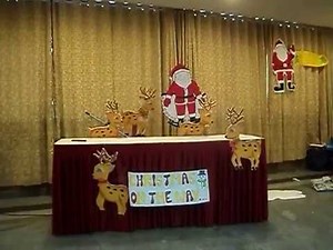Puppet Show for kids Santa Claus & Rudolf The Red Nosed Reindeer Christmas Special