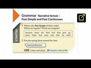 New Headway Pre-intermediate (5th Edition) | Unit 3 - Audio 3.1| Starter - Irregular verbs