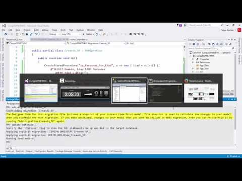 Procedimientos Almacenados y Entity Framework | Entity Framework 6 | Programando en ASP.NET MVC 5