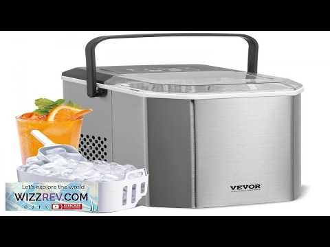 VEVOR Portable Ice Maker Machine 9 Ice Cubes in 6 Mins