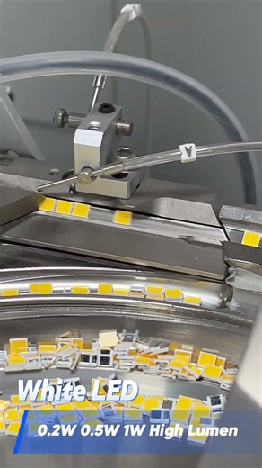 0.2W 0.5W 1W All Types Of White LED Chip #shorts