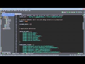 Django Tutorial for Beginners - 6 - Database Setup Video Lecture | Django: The Ultimate Beginners Guide - Back-End Programming