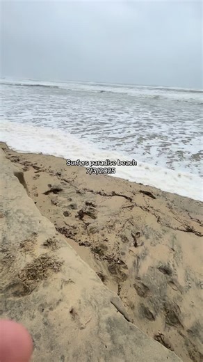 Surfers Paradise Beach Impacted by Cyclone Alfred