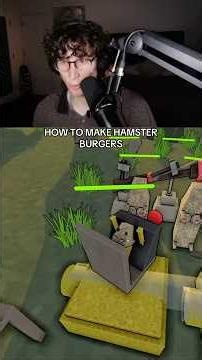 HOW TO MAKE A HAMSTER BURGER #gaming