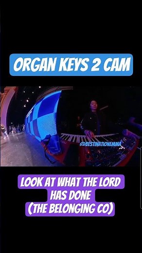 #Organ #Piano Keys2 #Aux for Praise Song: Look at what the Lord has done by #theBelongingCo Ab major