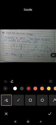 sampling theorem for band pass signal