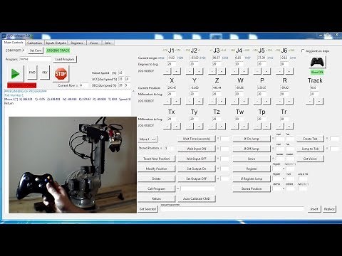AR2 robot - Programming Part 4 - (Ver 2.0 updates)
