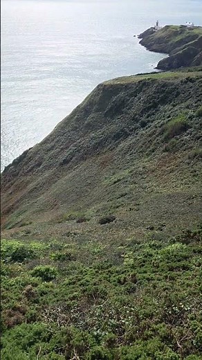 Ireland - Steep cliffs & stunning views above the Baily Lighthouse on the Howth Green Trail 9.17.25