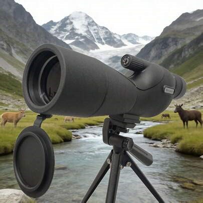 1-Set Bird Watching Kit: Includes Binoculars, Tripod, Carrying Bag, And Smartphone Adapter. Professional ED Birdwatching Monocular Binoculars, Waterproof, Anti-Fog, High Magnification, Tripod-Mounted For Long-Distance Moon Observation | SHEIN