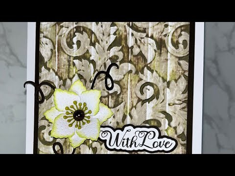 😍WOW 😍 EMBOSSING FOLDER TECHNIQUE! #3dembossing #cardmaking #embossingfolder