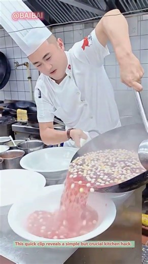 How to Pour Soup Without Spilling | Chef's Trick