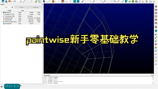 pointwise新手零基础教学6 || 网格优化 & 分割面网格