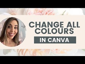 How to bulk change the colours in Canva [Quick Tip]