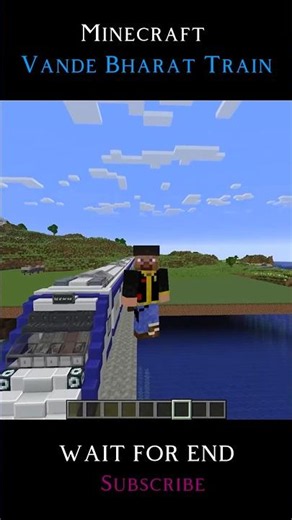 Vande Bharat Train in Minecraft 🚆