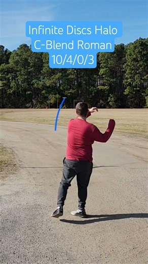 Infinite Discs Halo C-Blend Roman | Overstable fairway control driver - Average MA40 Arm #105799