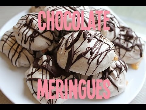 How to make chocolate meringues