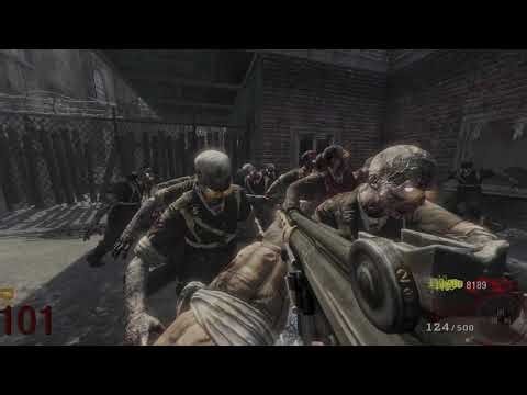 HK21 at 0.0001 fire rate VS round 100+ Zombies