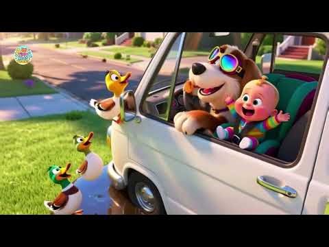 Learning ABCs on Wheels 🚗🔤 | ABC Song for Kids | Alphabet Learning with Vehicles