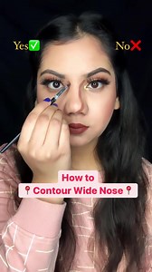 #ChiseledNose for the win 🥇 The Do’s and Dont’s of getting a perfect nose contour guide #101 Get ready with @ showing us how to get a nose sharp enough to kill 😉 #contour #comtouring #contourmakeup #contouringmakeup #contourtutorial #contouringandhighlighting #contouringtutorial #nosecontour #nosecontouring #creamcontour #contourandhighlight #widenose #contouronfleek #contouronpoint #tips #tipsandtricks #makeuptips #makeuptipsandtricks #makeuptipsforbeginners | Purplle.com