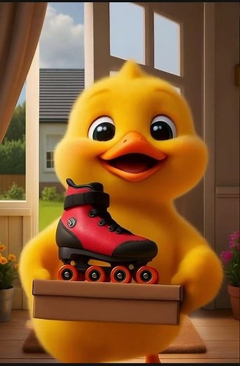 Duckie and the sport of roller skating #funny #sport