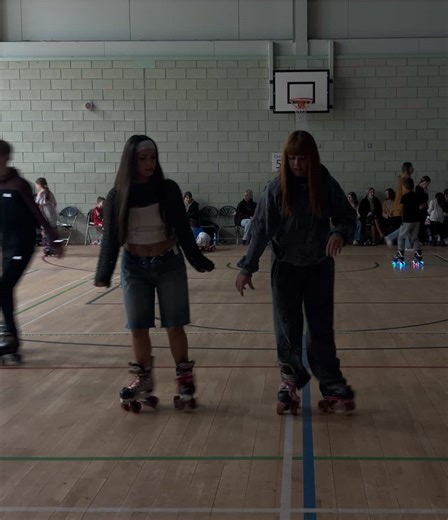 Fun Roller Skating Jam Practice