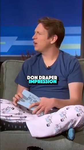 Don Draper Impression #peteholmes #madmen