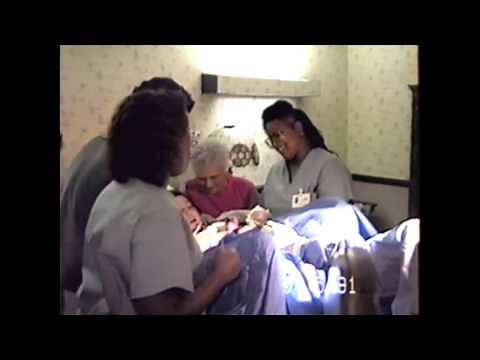 My 1991 all NATURAL Birth; WARNING, SCREAMING involved! Gender Revealed! The Nurses knew somehow :)