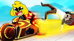 GTA 5 pero CHOCAMOS EN SUPER MOTOS 😱😂 INVICTOR TRON #2 #fun #new #funny #Roblox #invictor #animacion #minecraft | Invictor