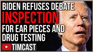 Biden Reportedly Asked For Debate Breaks, REFUSES To Get Inspected For Ear Piece Or Do Drug Test | Tim Pool