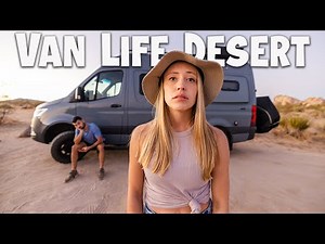 Van Life in the Desert | Joshua Tree National Park Campsites are INSANE