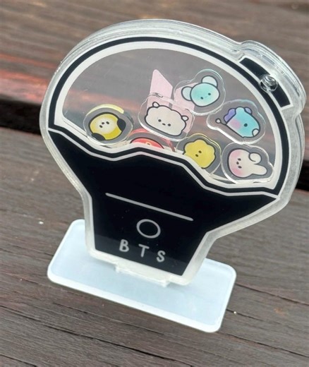 BT21 INSPIRED Keychain and Stand SHAKER - Etsy