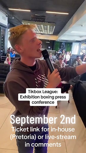 Come watch Lekker_en_jy vs Probleemslet_sha_na_na on September 2nd Tickets available for in-house (Pretoria) or live-stream here: https://www.quicket.co.za/events/224629-tikbox-league-2-bully-beat-down/#/