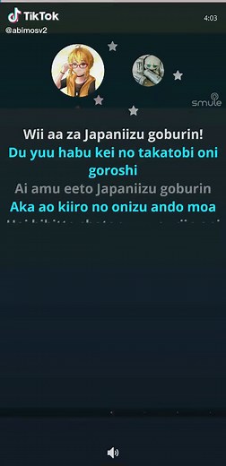 Japanese Goblin Smule Duet Song Compilation