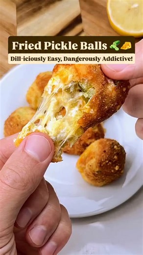 5.6K views · 3.6K reactions | Fried Pickle Balls 勒燎 Get ready for a...