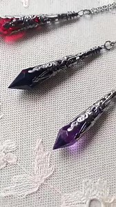 Gothic Vampire Necklace, Blood Red & Gunmetal: Boxed - Etsy